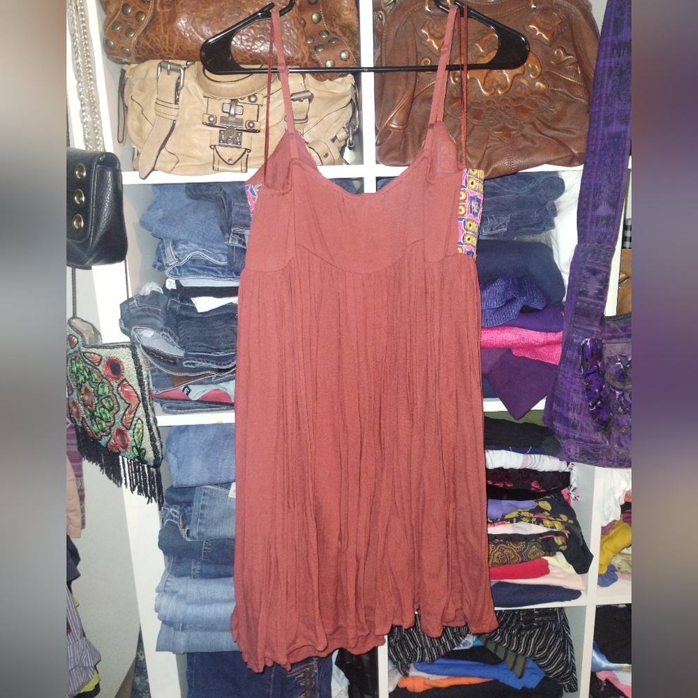 Romeo + Juliet Boho Patterned Sundress Size medium - Picture 5 of 11